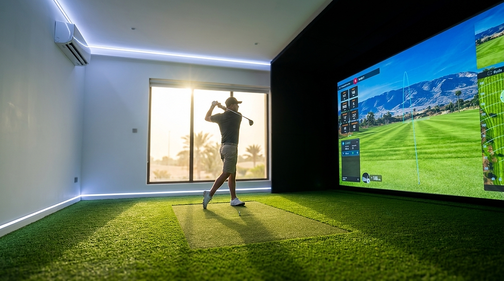 Golf Simulators That Work Year-Round in the UAE