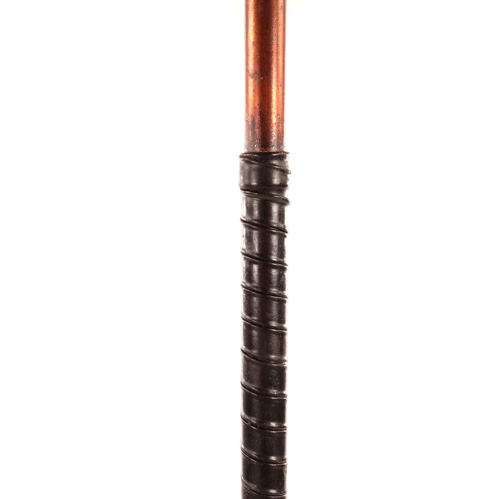 Thumbnail: Copper floor lamp and cast iron