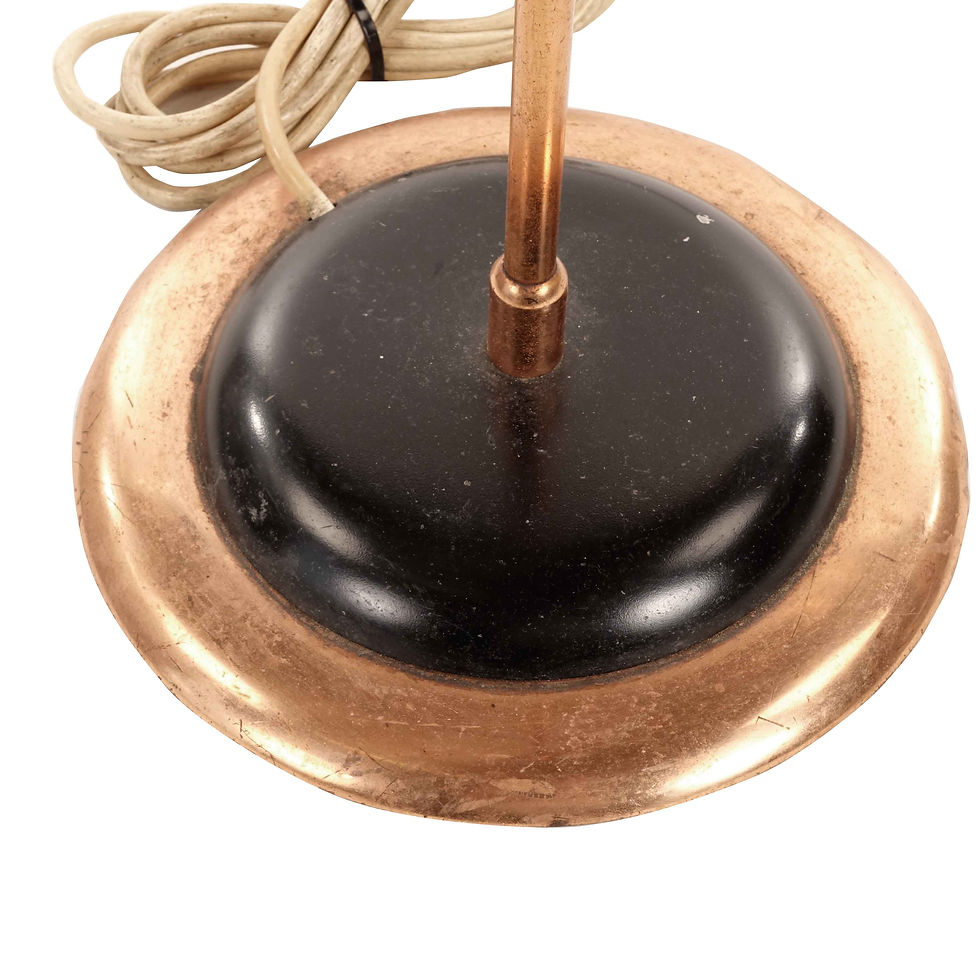 Thumbnail: Copper floor lamp and cast iron
