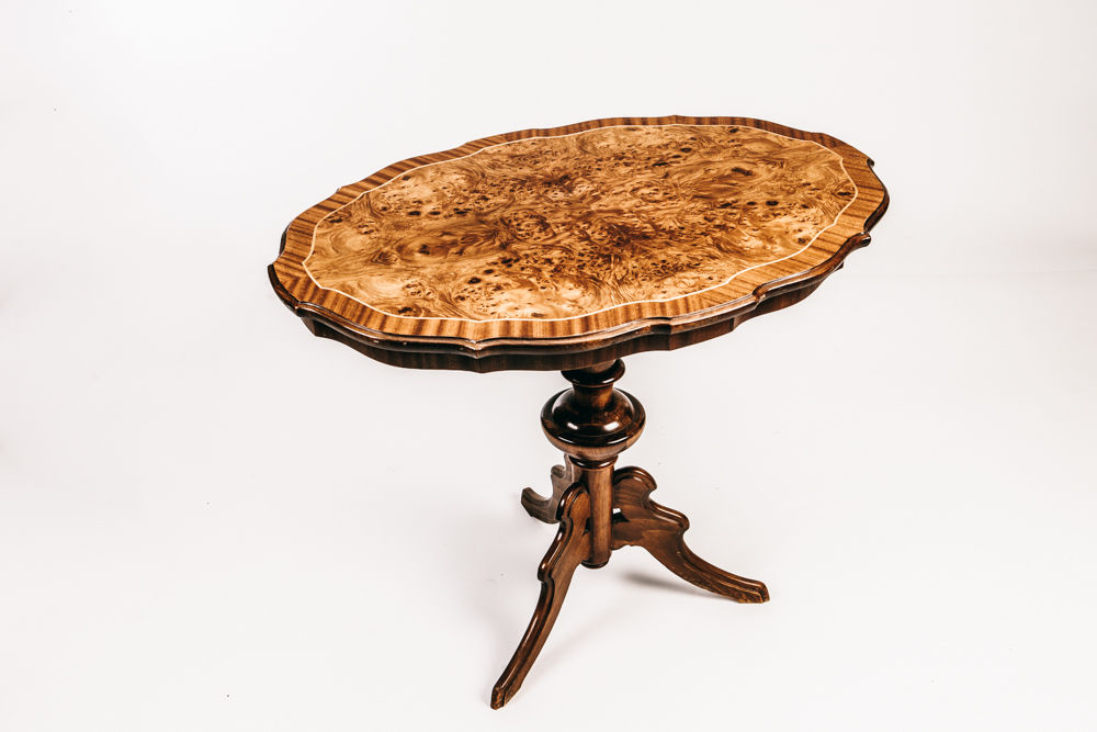 Side table - later part of the 1900s Swedish walnut