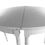 縮圖：Moon table in white