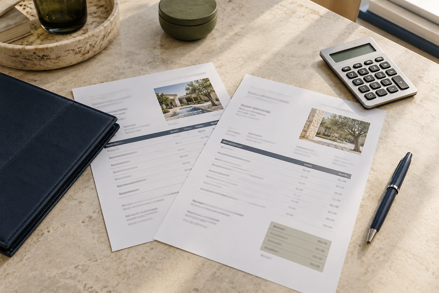 Maintenance quotations and cost planning · concept image