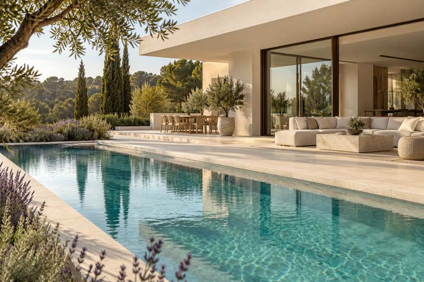 Mediterranean home detail · concept image