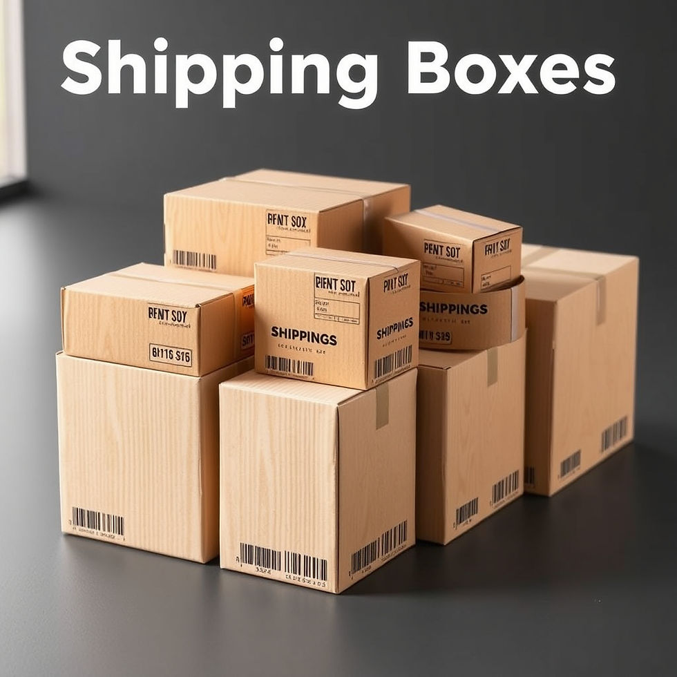 Shipping Boxes for Every Need — All Sizes Available!