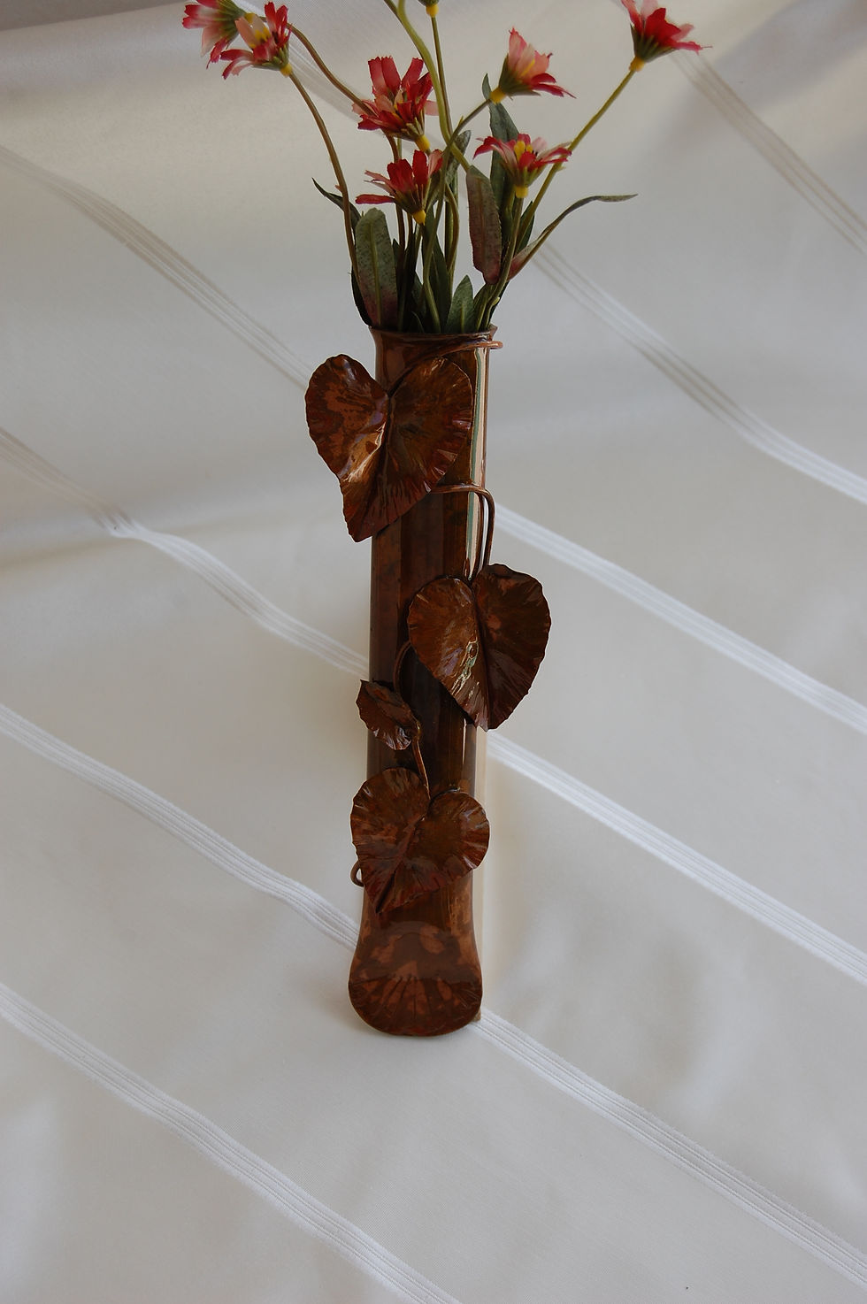 Thumbnail: Copper Ivy Bud Vase
