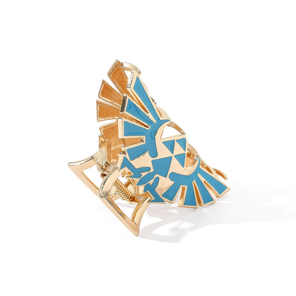 Thumbnail: The Legend of Zelda Hair Claws For Women Girls Hairpins Crab Headwear
