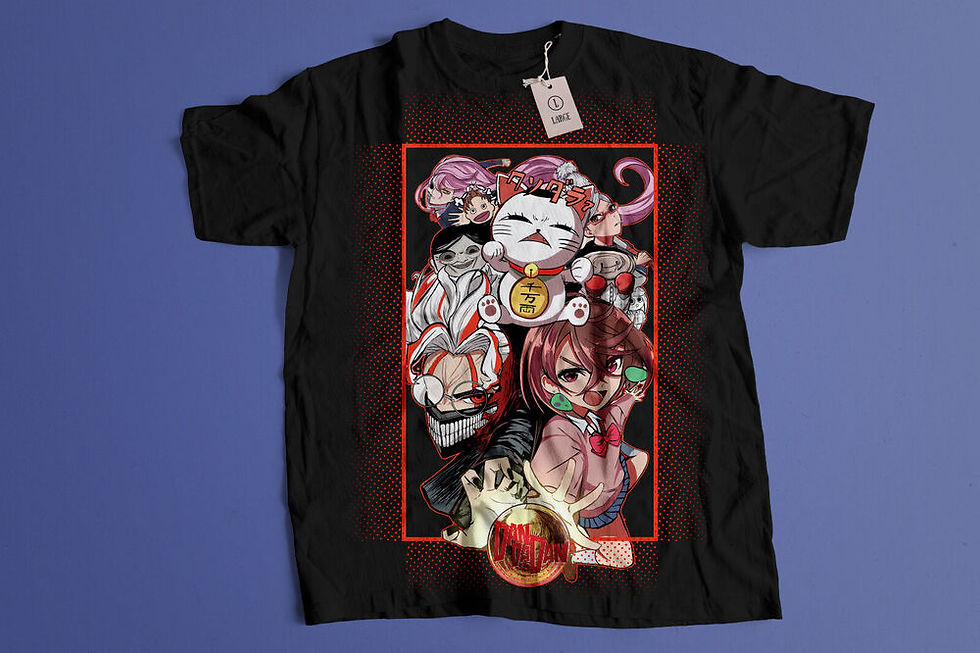 Thumbnail: Dandadan Okarun T-shirt, Okarun, Momo Ayase