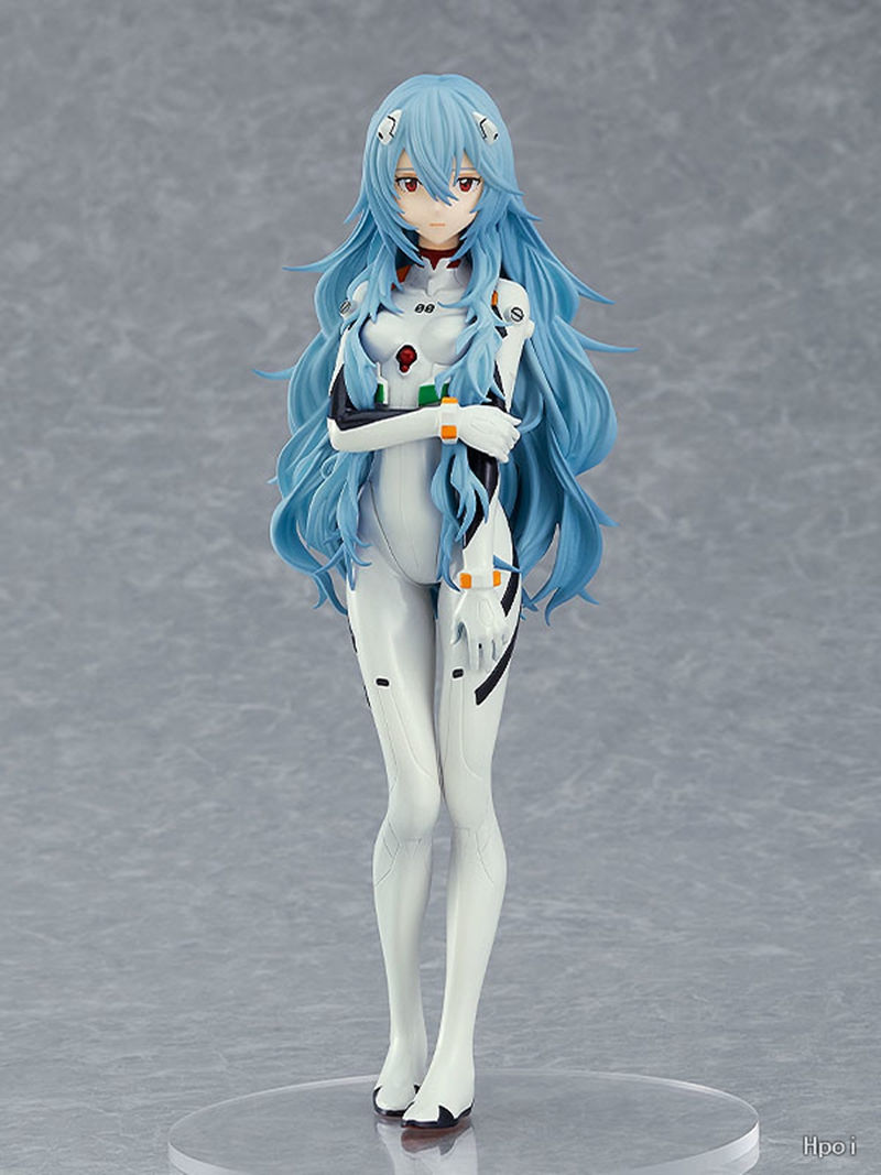 Miniatura: 18cm Neon Genesis Evangelion Anime Figure EVA Short Hair Rei Ayanami Action Figu