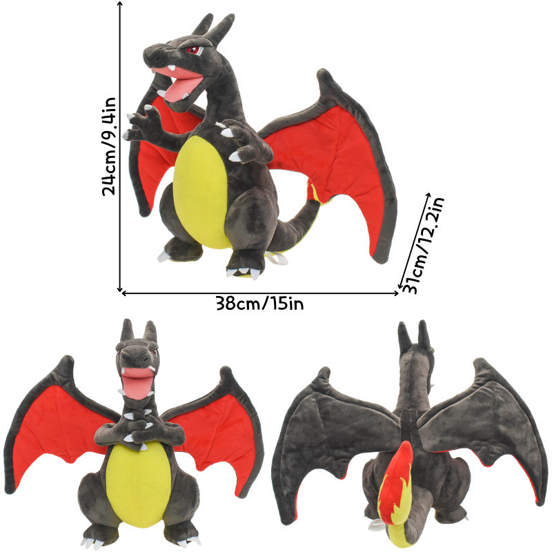 Miniatura: Pokemon Mega Rayquaza Fuse Charizard X Y Plush Toys Pikachu