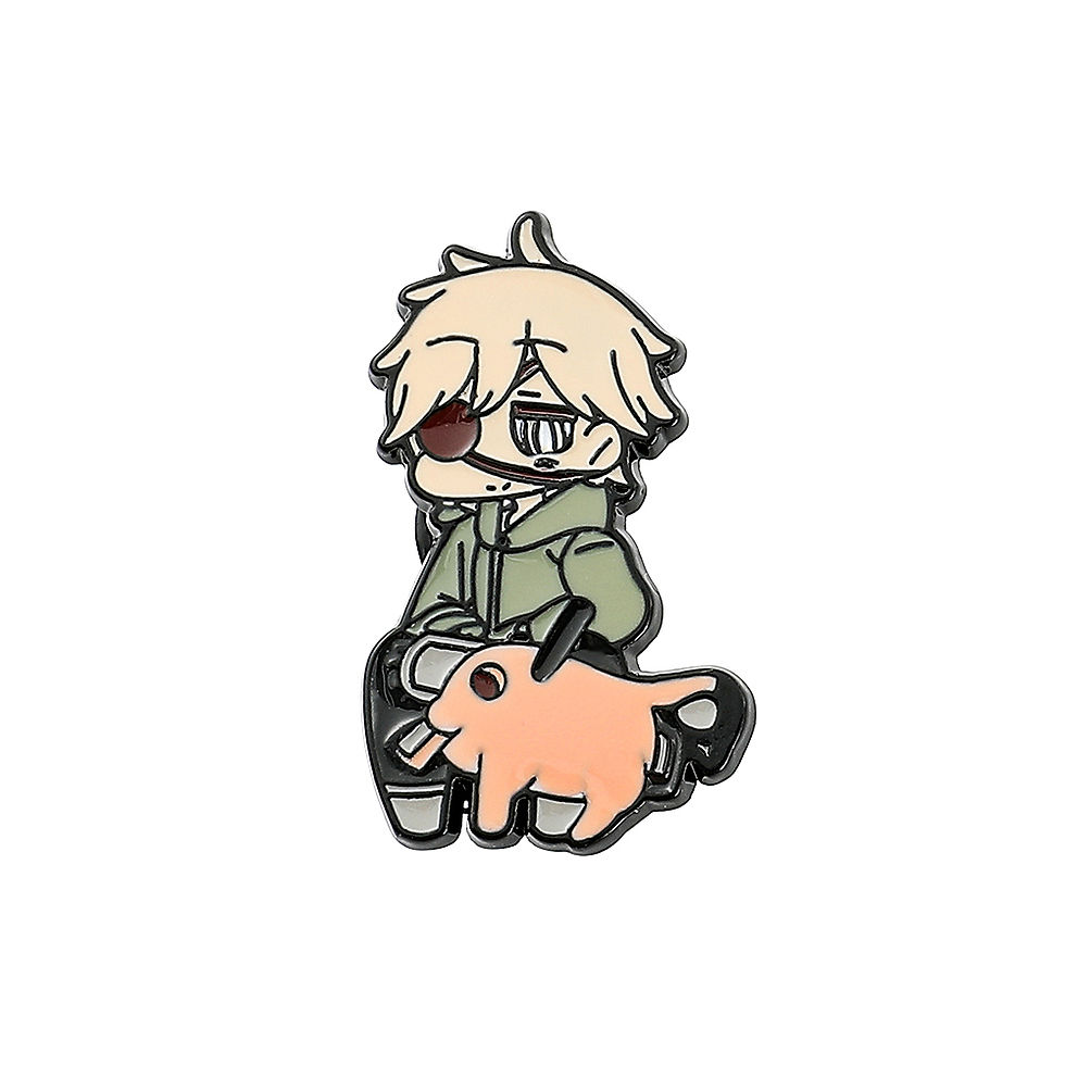 Miniatura: Chainsaw Man Denji Pochita metal pins