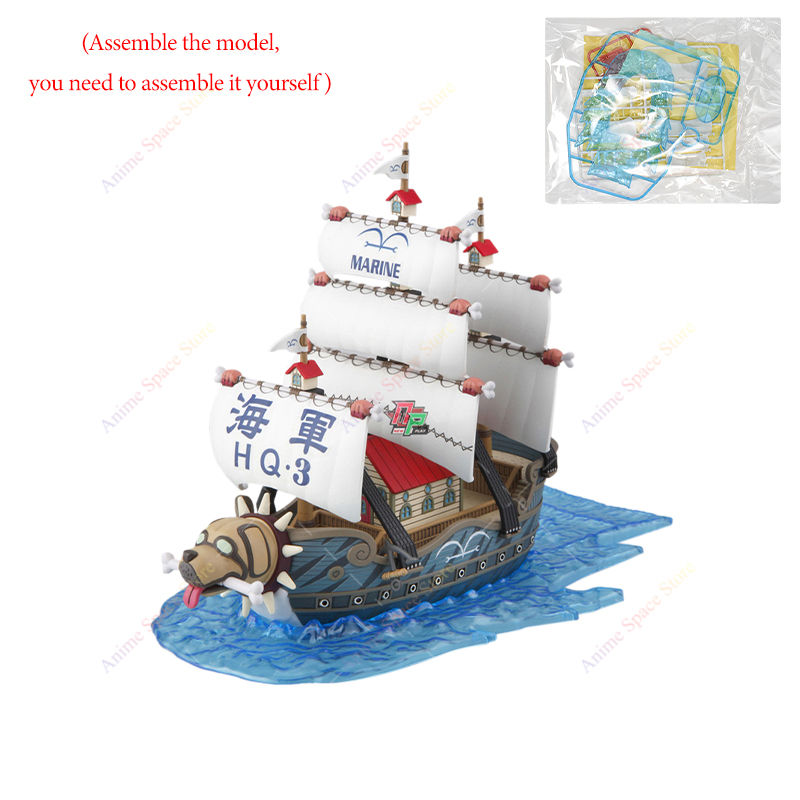 Thumbnail: One Piece Figure Thousand Sunny Going Merry Boat Pirate Ship