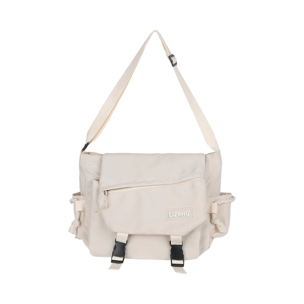 Miniatura: Nylon Large Capacity Crossbody Bag New Fashion Student Shoulder 