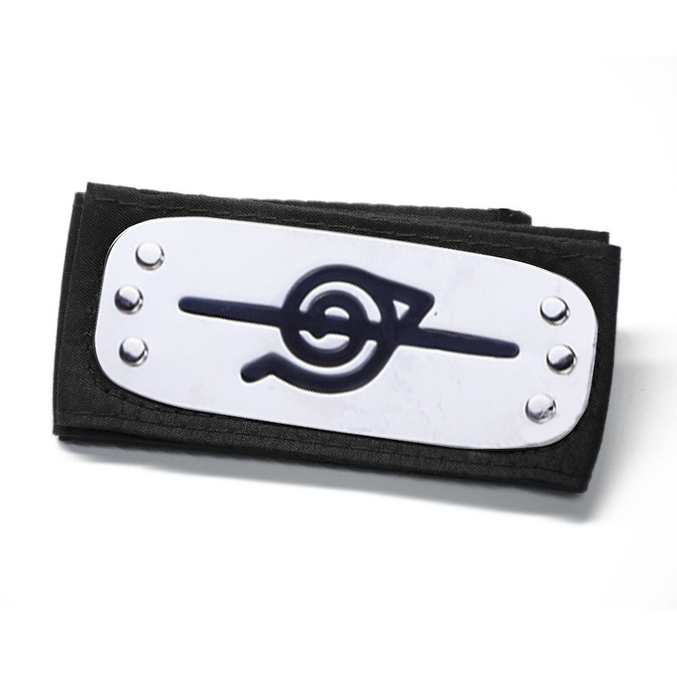 Thumbnail: 6pcs/SET Anime Naruto Costumes Cosplay Accessories Weapon Ninja Bag Kunai Shurik