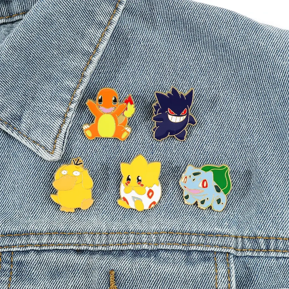Thumbnail: Pokemon Metal Pin (Pack of 4)