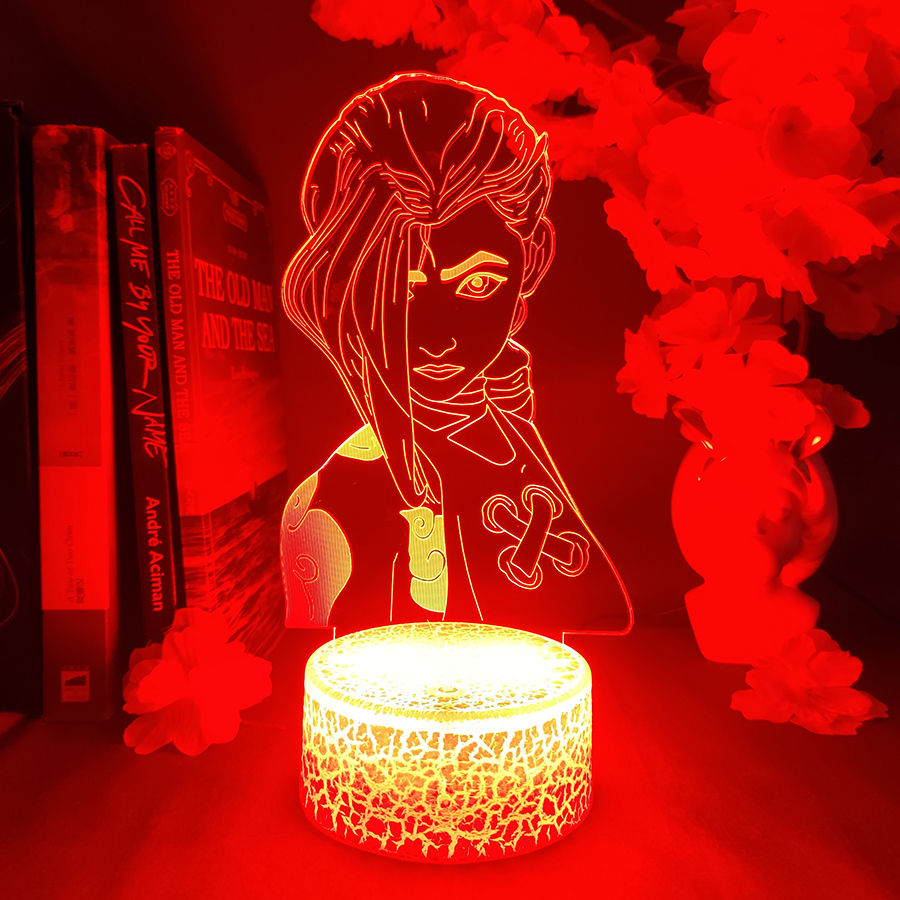 Thumbnail: LoL League of Legends JINX Night Light Bedroom Decoration