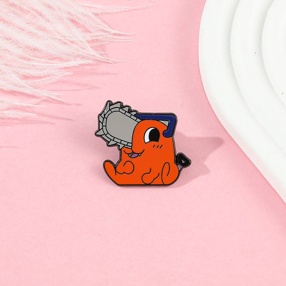 Miniatura: Chainsaw Man Denji Pochita metal pins