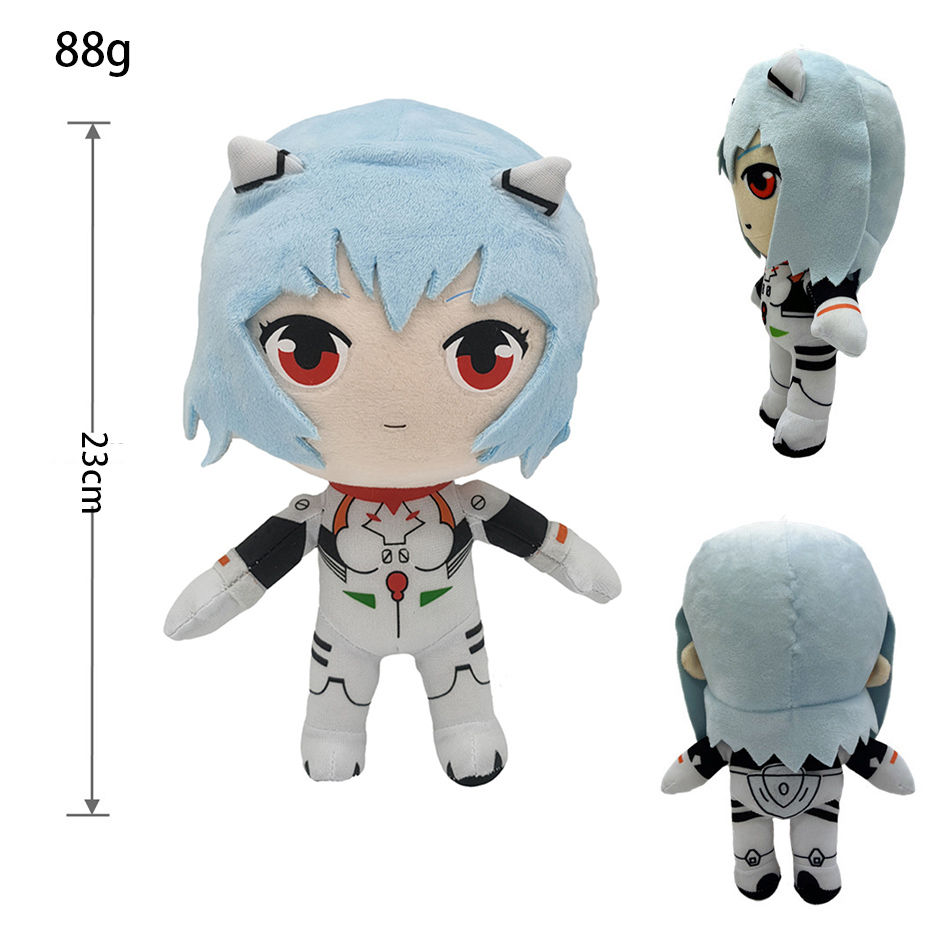 Thumbnail: 23cm Evangelion Ayanami Rei Plush