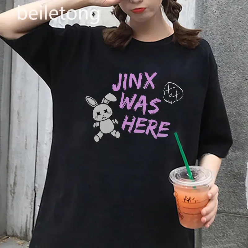 Thumbnail: Jinx Arcane Monkey T Shirt Unisex 100% Cotton 