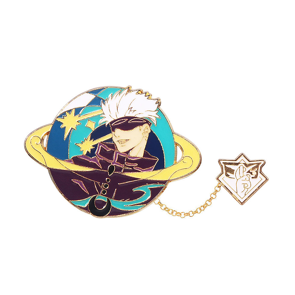 Thumbnail: Jujutsu Kaisen Enamel Pins Gojo Satoru Itadori Yuji Fushiguro Megumi