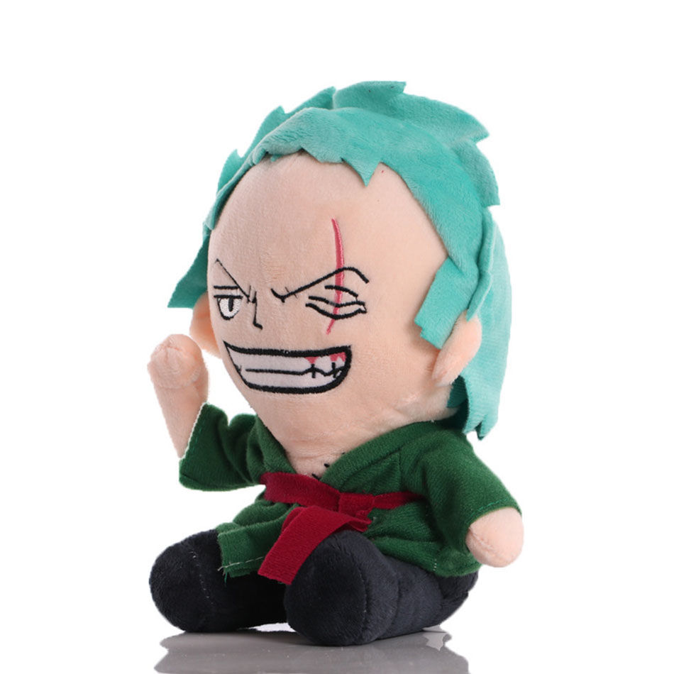 Miniatura: 25cm One Piece Plush Luffy Chopper Ace Roronoa Zoro 