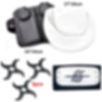 Thumbnail: 6pcs/SET Anime Naruto Costumes Cosplay Accessories Weapon Ninja Bag Kunai Shurik