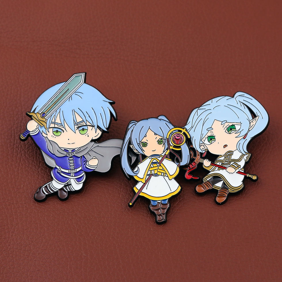 Miniatura: Frieren: Beyond Journey's End Enamel Pins Brooches Anime