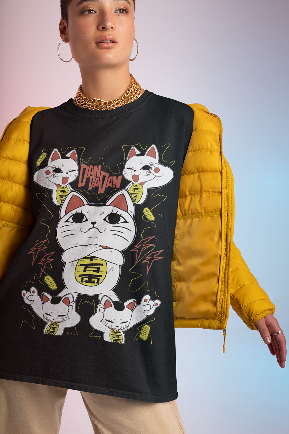Thumbnail: Dandadan T-shirt Anime Manga All Size