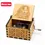 Thumbnail: Music Box Antique carved Wooden Hand Crank The legend Zelda, One piece and more