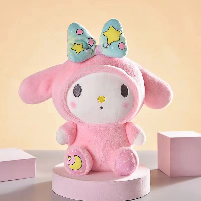 Thumbnail: Hello Kitty and Friends  (Kawali, Kuromi, My Melody, Cinnamoroll) Plush 23cm