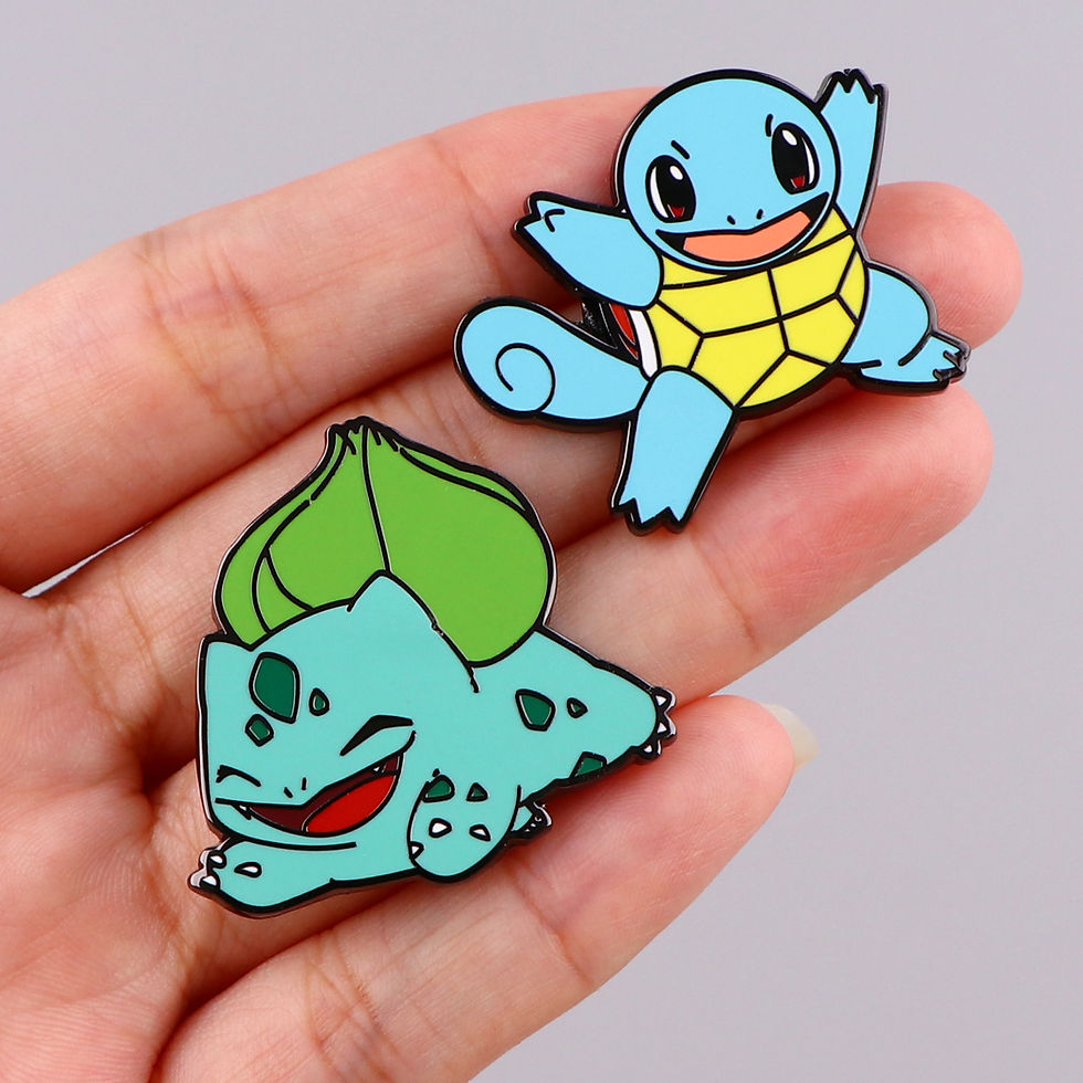 Thumbnail: Pokemon, Pikachu, Eevee, Gengar, Metal Pins, 3cm