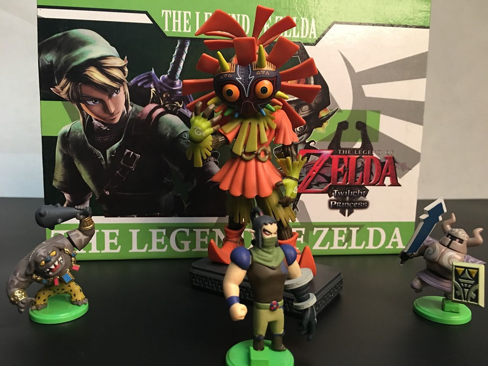 Thumbnail: The Legend of Zelda Majoras Mask Link Skull Kid  PVC Action Figurine