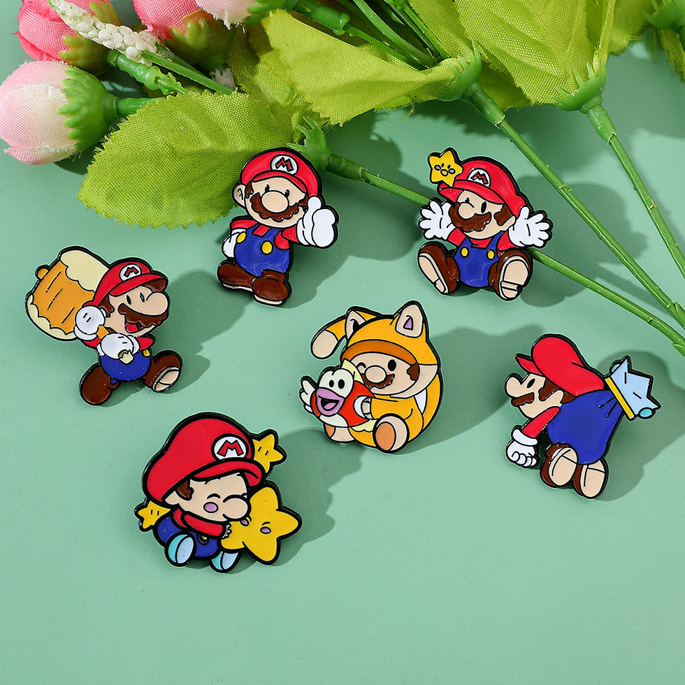 Thumbnail: Super Mario Bros Metal Pins 