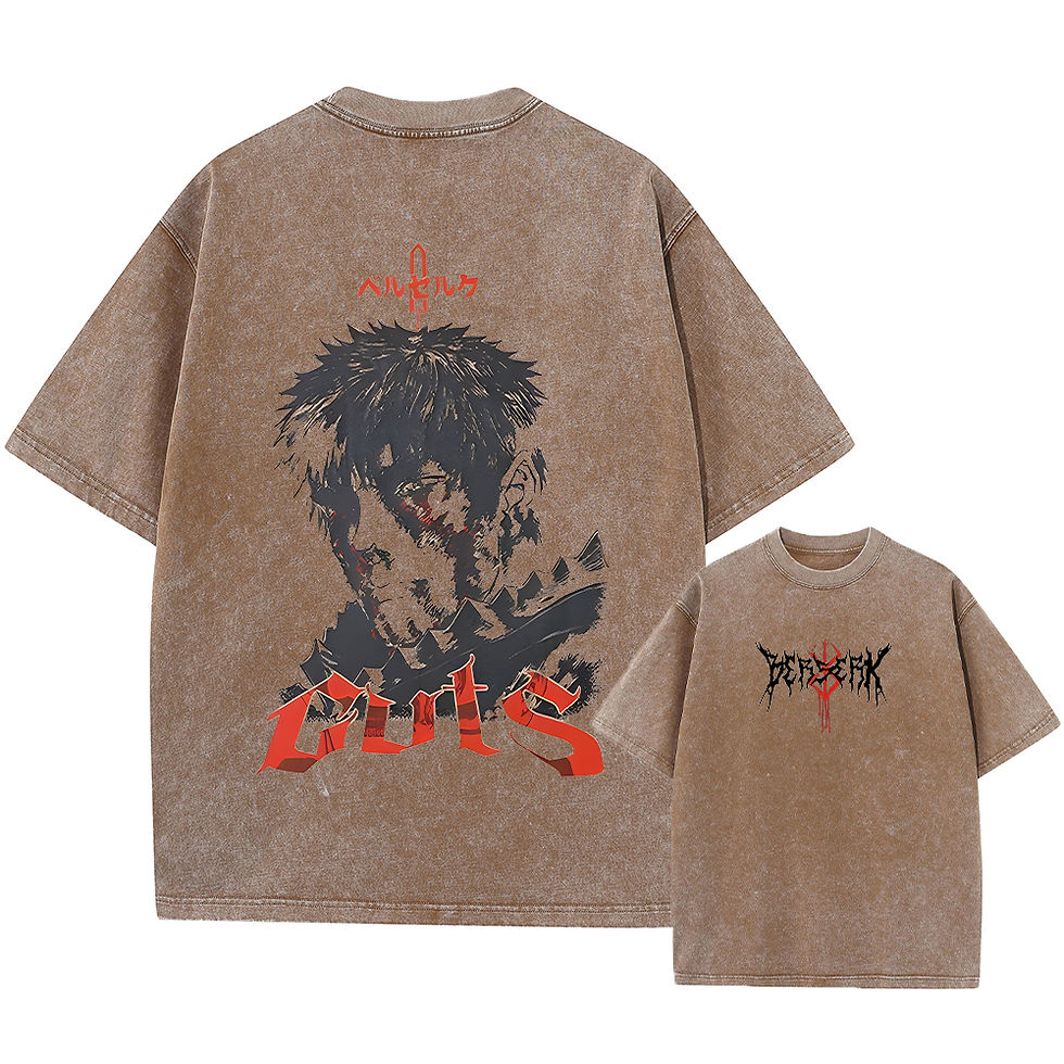 Miniatura: Berserk GutsT-shirt Tees Unisex
