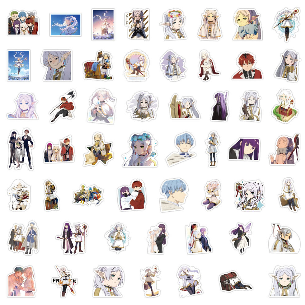 Miniatura: Frieren Stickers Waterproof 10/30/50/100pcs 
