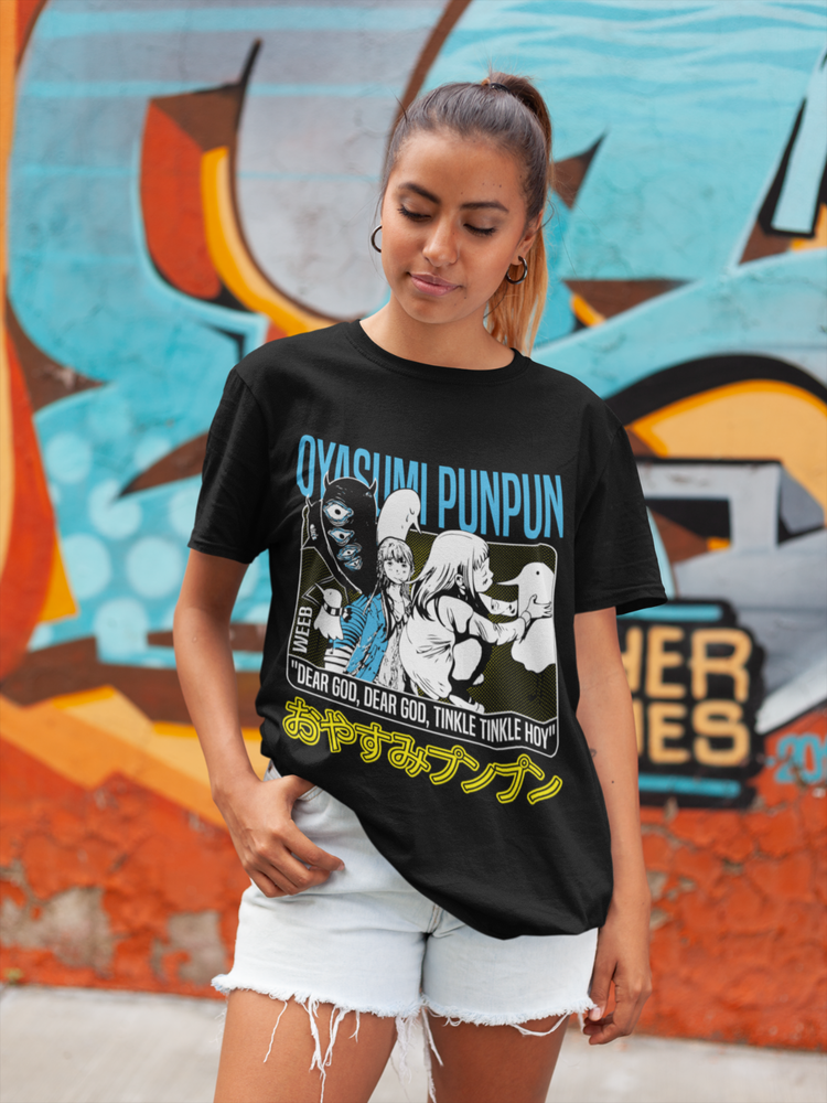 Thumbnail: Oyasumi Goodnight Punpun T-Shirt, Aiko Tanaka