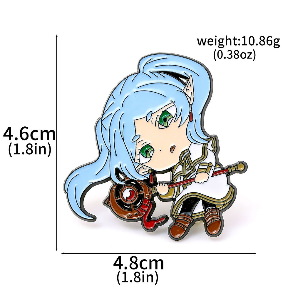 Thumbnail: Frieren: Beyond Journey's End Enamel Pins Brooches Anime
