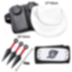 Thumbnail: 6pcs/SET Anime Naruto Costumes Cosplay Accessories Weapon Ninja Bag Kunai Shurik
