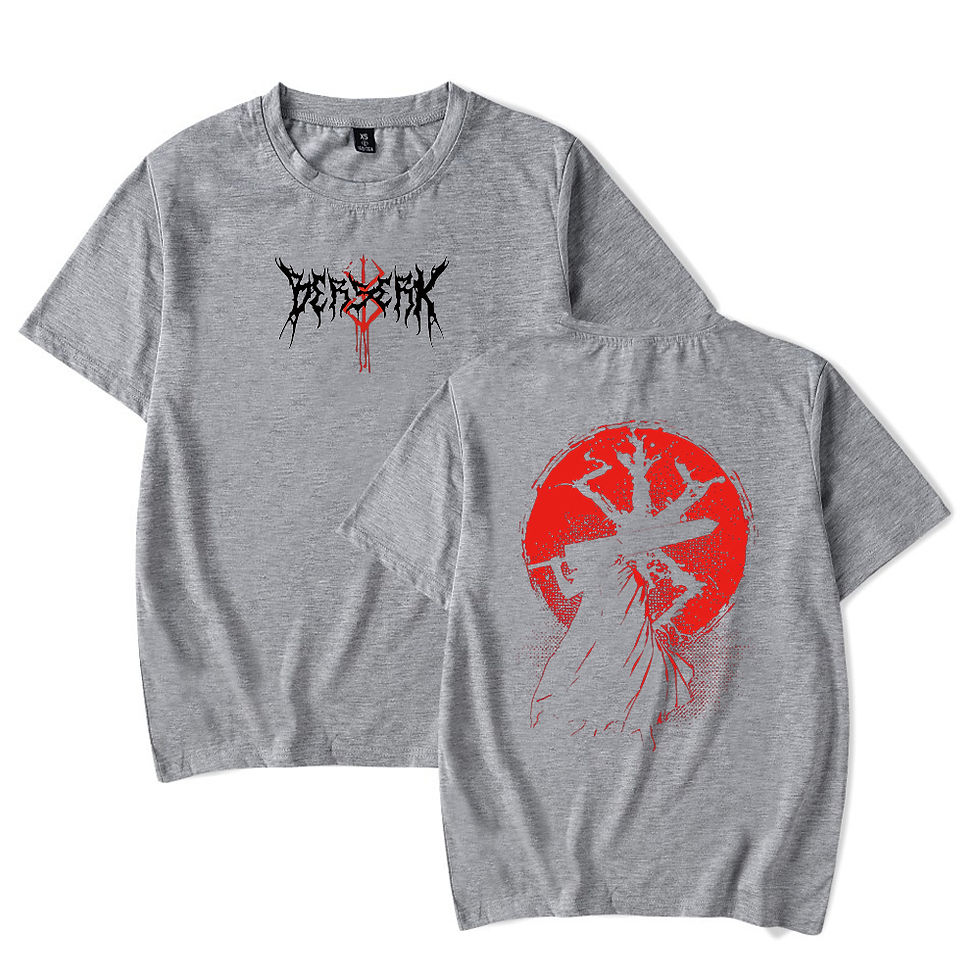 Miniatura: Berserk GutsT-shirt Tees Unisex