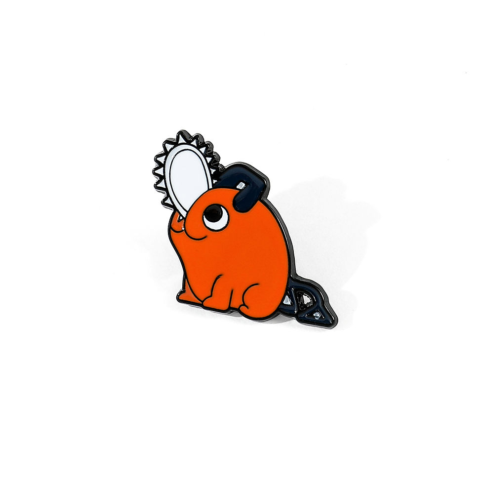 Miniatura: Chainsaw Man Denji Pochita metal pins