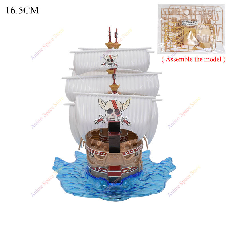 Thumbnail: One Piece Figure Thousand Sunny Going Merry Boat Pirate Ship