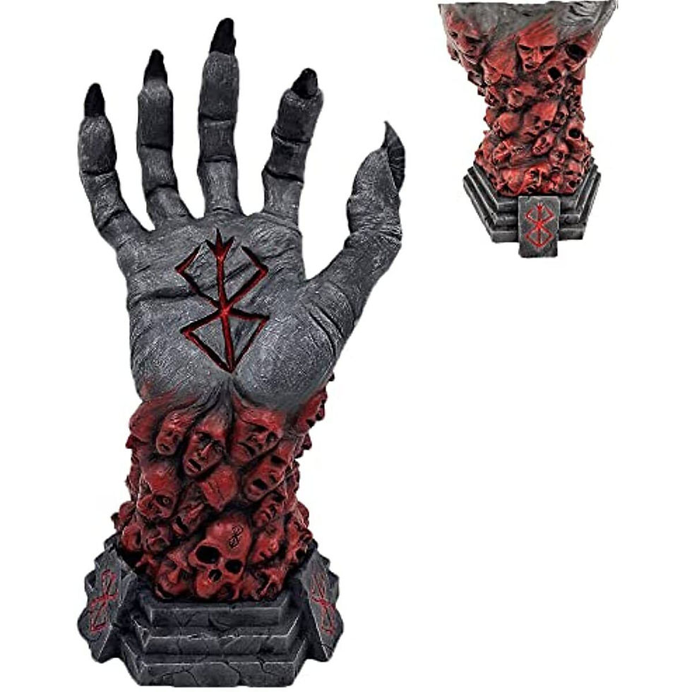 Thumbnail: Berserk Figure Hand Of God Devil Hand Collection Model Resin Figure 
