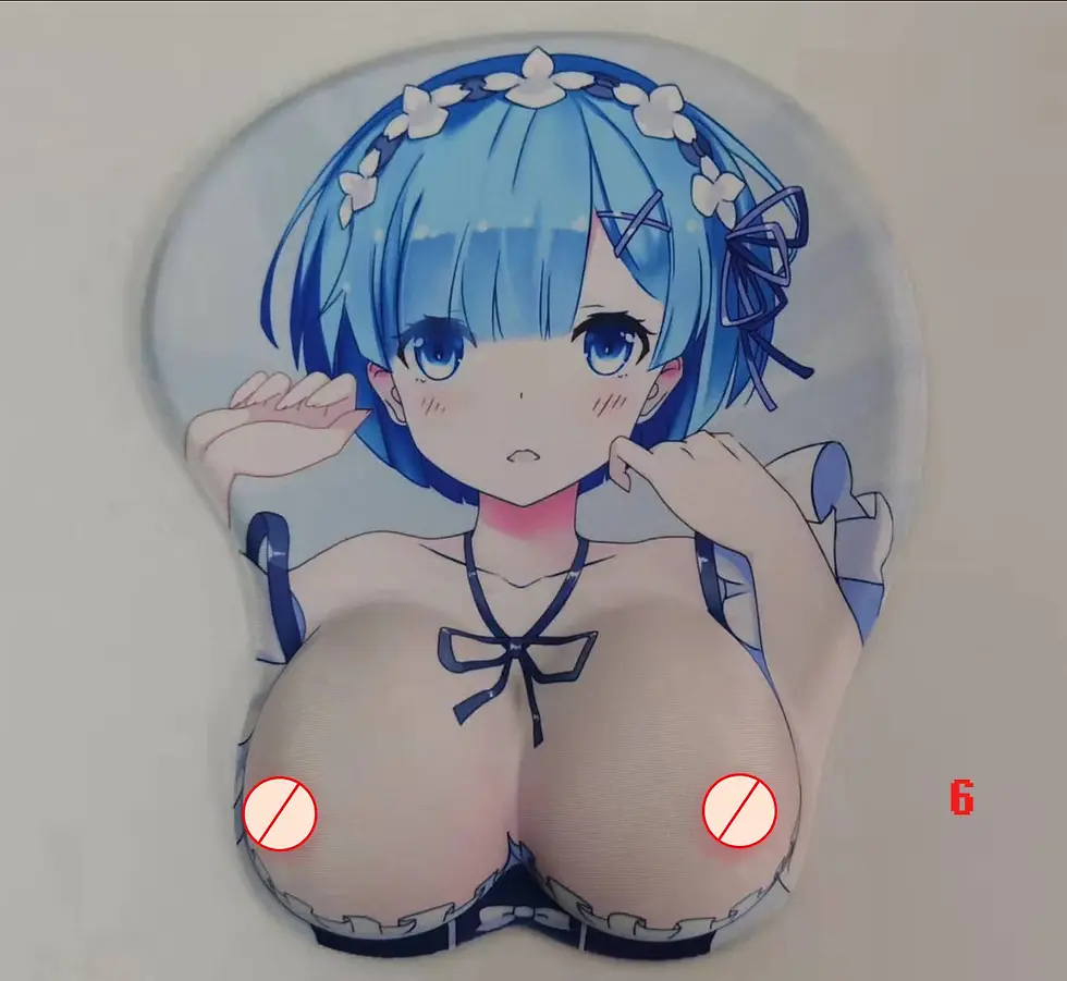 Thumbnail: 3D wrist rest Mousepad NieR Automata 2B Three-dimensional Sexy Girl 26*22cm