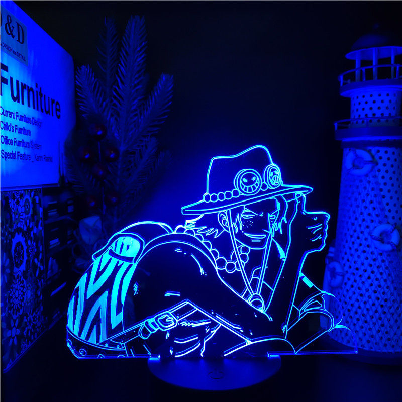 Thumbnail: One Piece Night Lights 3D LED Color Changing 