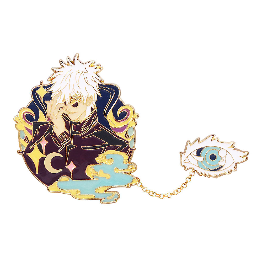 Miniatura: Jujutsu Kaisen Enamel Pins Gojo Satoru Itadori Yuji Fushiguro Megumi