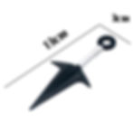 Thumbnail: 6pcs/SET Anime Naruto Costumes Cosplay Accessories Weapon Ninja Bag Kunai Shurik
