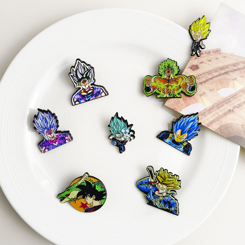 Miniatura: Dragon Ball, Kurumy, One Piece, Atack On Titans and More!! Metal Pins