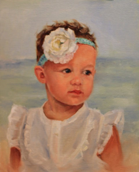 JADEYN AT THE BEACH