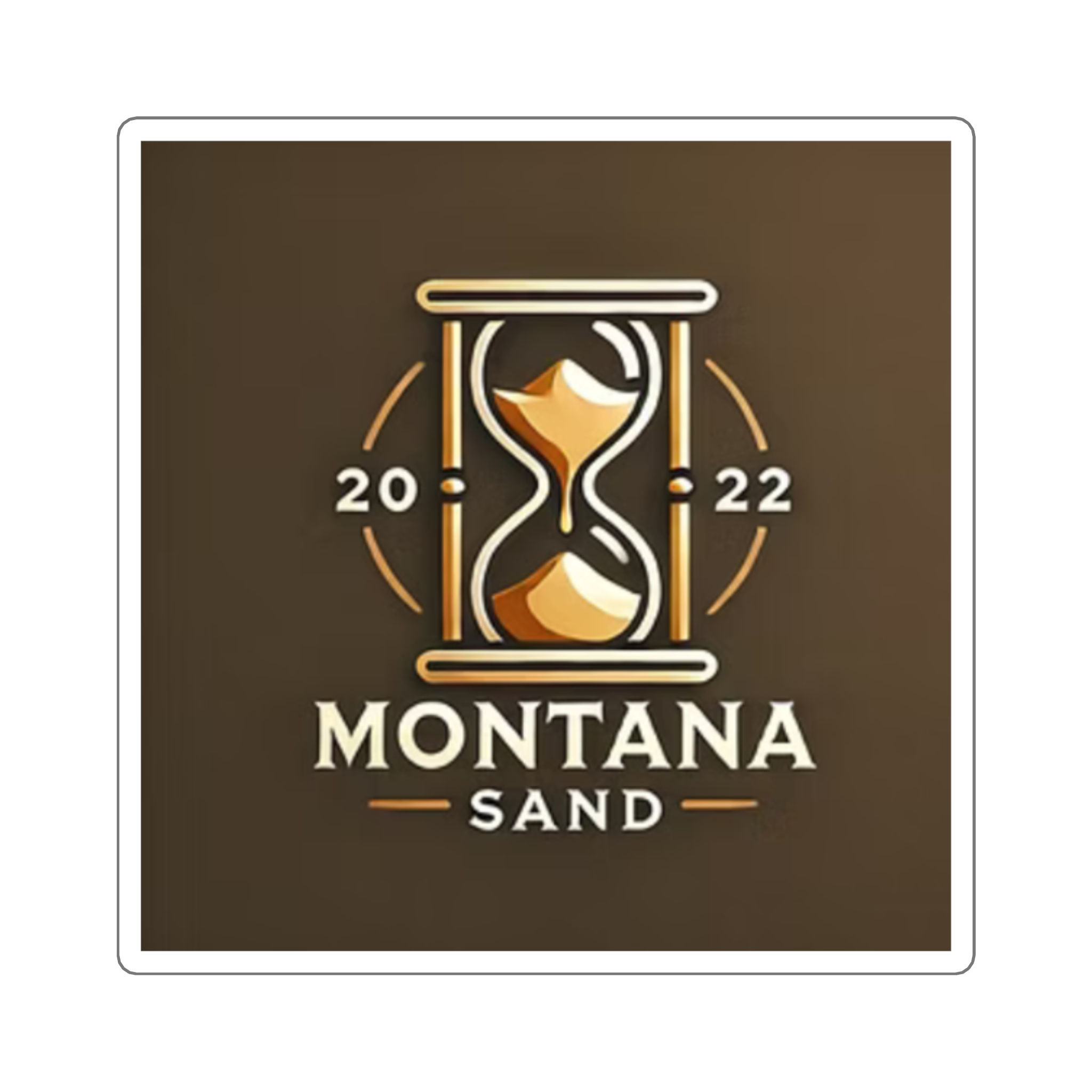 Montana Sand Logo Stickers 