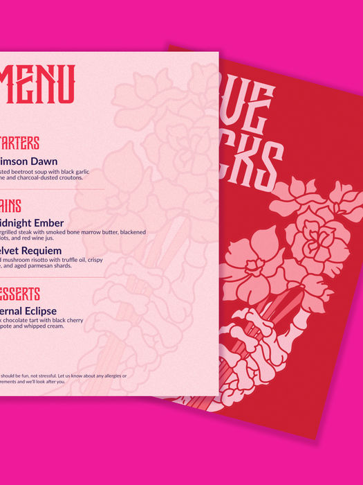 On the Bone - Alternative Wedding Menu - Say Yes Design