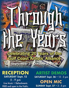 Through the Years Posters on display at GCAA ArtWorks